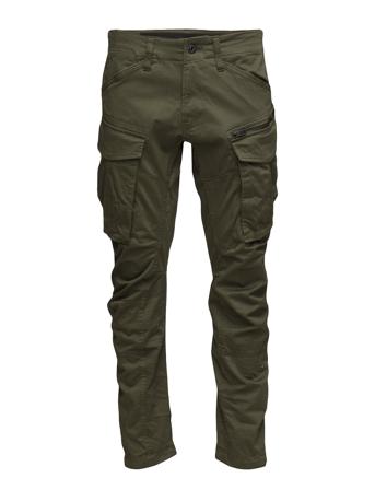 Rovic Zip 3D Regular Tapered Trousers Cargo Pants Grønn G-Star RAW