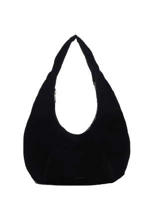 Nunoo Gabi Suede Handväskor Dam Svart ONESIZE