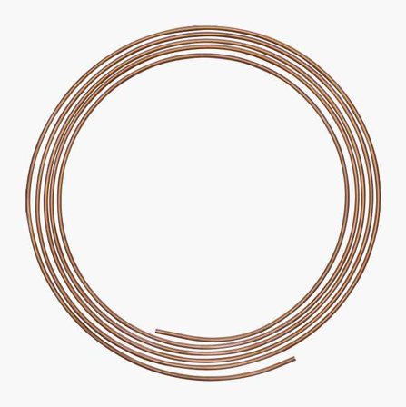 Bromsrör 3/16" kopparnickel 5 m