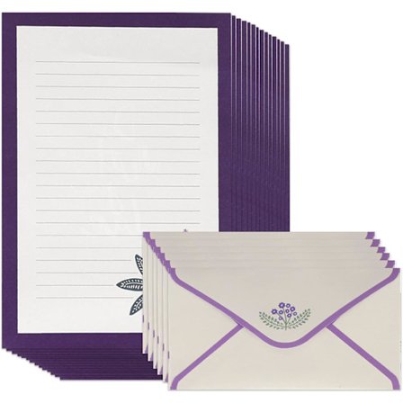 90 kpl Kirjoitussarja - 60 arkkia Premium-kirjoituspaperia + 30 kirjekuorta rakkauskirjeitä, kutsuja ja joulukortteja varten - Tyylikäs Sta