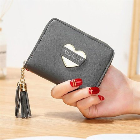 Kredittkortetui Dame Lommebok GRÅ