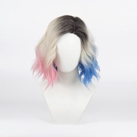 Cosplay Enid Sinclair Peruk Syntetisk Korthårsperuk B