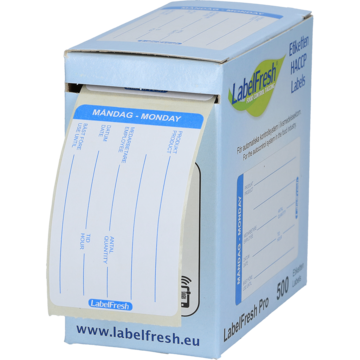 ETIKETT LABELFRESH MONDAY