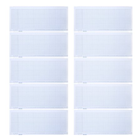 10 stk. hulkort til strikkemaskine 24 blomsterkort til strikkemaskinetilbehør