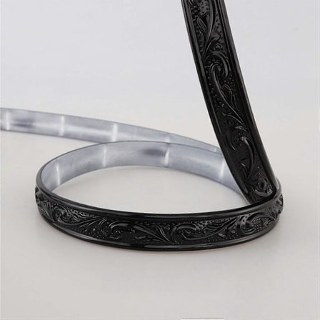 Tapetbord Kantlist Veggborder (500 cm), Svart