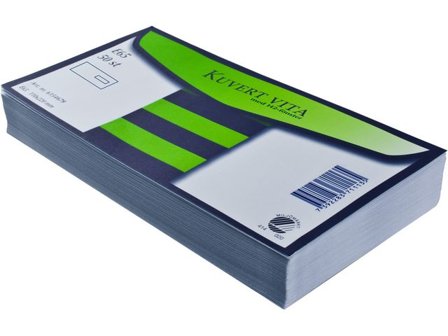 MAILMAN Kuvert DL 110x220mm gummerade 50/fp - Lyreco - Emballage och lagerutrustning - Kuvert och postemballage - Kuvert - E5 E65 och S65