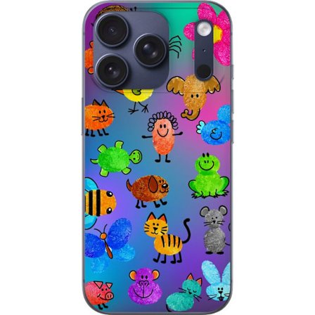 Yhteensopiva Puhelinkuori Apple iPhone 17 Pro Little Scribble Friends