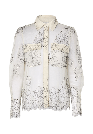 Second Female Wila Shirt Skjortor Dam Beige M