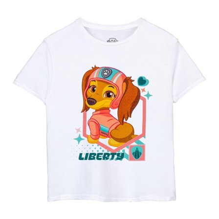 Paw Patrol Girls Liberty T-Shirt 3-4 år Vit