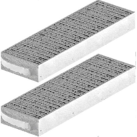 2024 2-pack Aktivkolfilter för Bora Pure/x Pure/s Pure Utdragsfläkt, Puakf Filtertillbehör Ersättningsfilter Nytt - KeJ