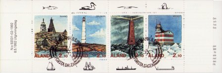 Åland - MICHEL MH1 - Stemplede hæfte