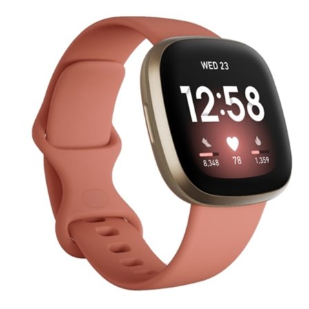 För Fitbit Versa 4 / Versa 3 / Sense 2 / Sense Silicone Watch Band