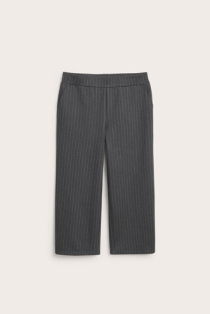 Kappahl | Raka trikåbyxor Mörkgrå L | Mörkgrå