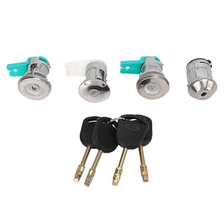 Tändningslås Baklucka Dörrlås Cylinder Kit Aluminiumlegering Ersättning för Ford Falcon EA EB ED EF EL