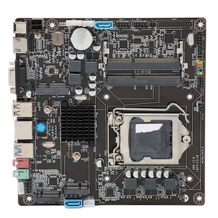 H81 Mini ITX Hovedkort LGA 1150 Sockel Dual Channel DDR3 Støtte for Core I3 I5 I7 4. og 5. generasjons CPU for All in One PC
