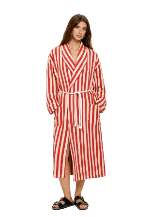 emmamalena Badrock Rand Rep Röd Unisex Badrockar L-XL