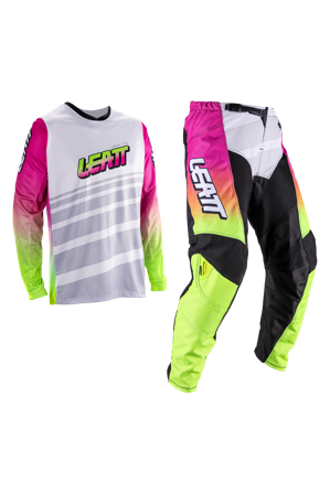 Leatt 3.5 V26 Lasten Crossivaatteet Retropinkki S