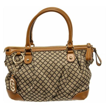 Gucci Vintage, Pre-owned Handbags Bruin, Dames, Maat:ONE Size