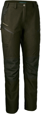Deerhunter Lady Chasse Trousers naisten metsästyshousut, vihreäruskea