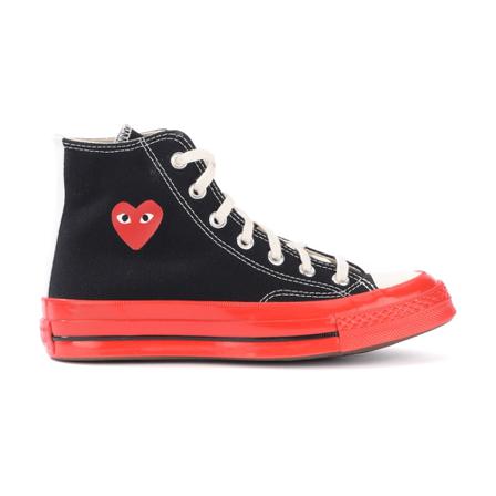 Comme des Garçons Play Sneakers , Zwart , unisex , Maat: 41 1/2 EU