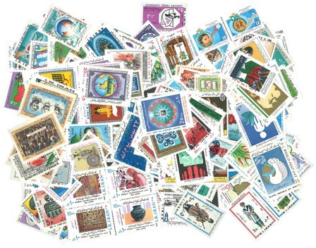 Iran - 200 forskellige postfriske frimærker
