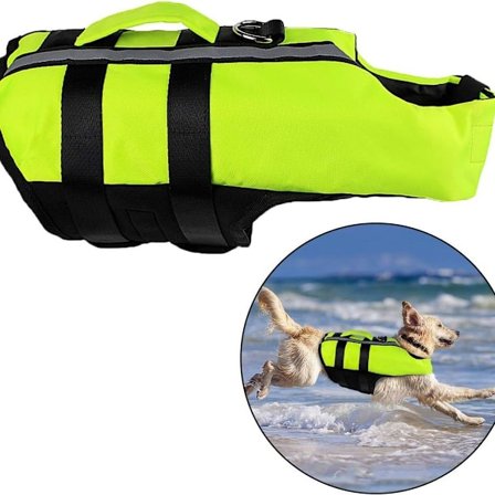 Neusky hund flytväst, hund flytväst, baddräkt, säker flytväst KLB