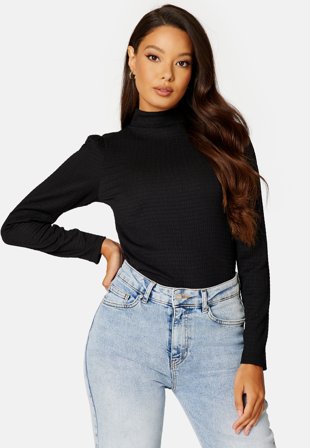 SELECTED Bea LS Top Black Klær