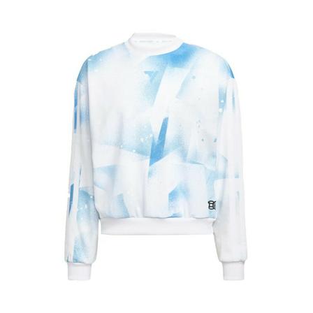Adidas Originals, Yot Trae Crew Hf 0750 Blauw, Heren, Maat:XL