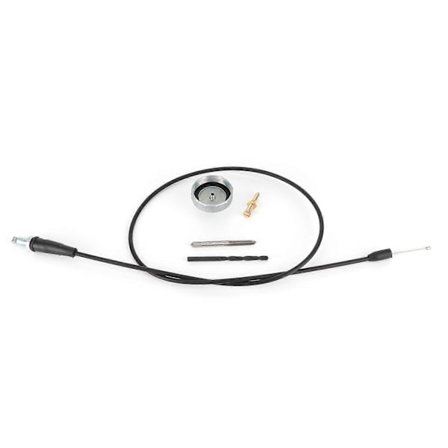 Gasspjældskabelkapsel, tomgangsskrue sæt 101874K passer til Yamaha Blaster YFS200 1988-2006