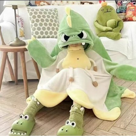 Sød flagermus-fleecetrøje med hætte til voksne Halloween-cosplay