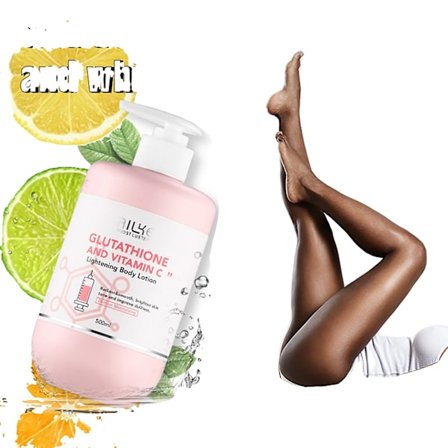 Koreansk vitgörande lotion, reducerar melanin, vitamin C mot mörka fläckar, Kroppslotion