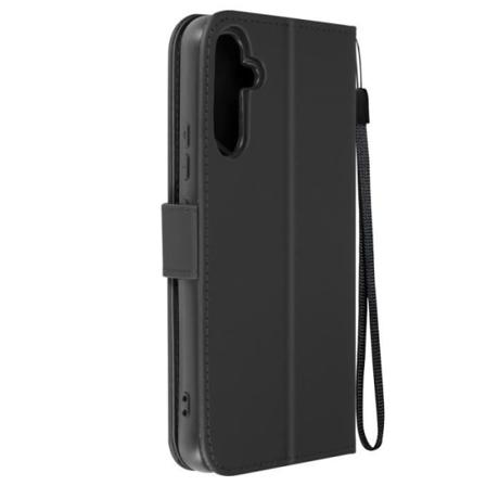 Panda etui til Samsung A54 5G Wallet Video Support Håndledsrem Sort