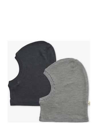 Wheat 2 Wool Balaclava Kim Marinblå
