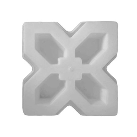 Cementform til Belægningssten, Trinstenform, Genanvendelig Betonform til Terrasse, Have, Græsplæne, Belægning 30x30x6cm