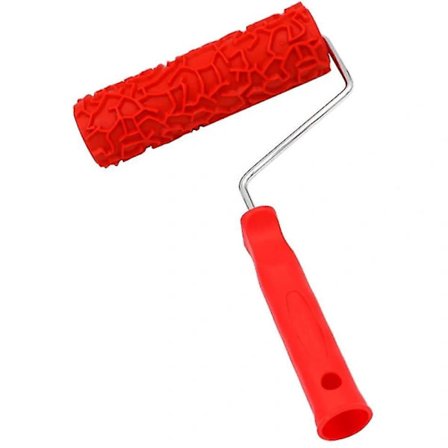 7 'Gjør-det-selv-preget malerulle teksturert malingsrulle med mønster