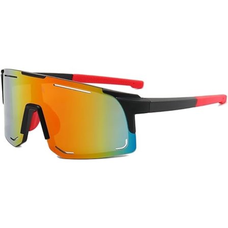 Polariserede solbriller til mænd og kvinder farvet spejlglas UV-beskyttelse ski cykling løb strand fiskeri