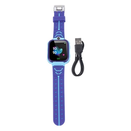 Smartklocka för barn med GPS-spårning, röstsamtal, digital armbandsmobil