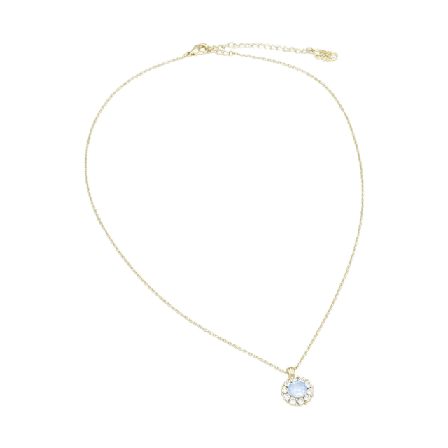 Lily and Rose Sofia Halsband - Sky Blue Dam Guld ONE-SIZE