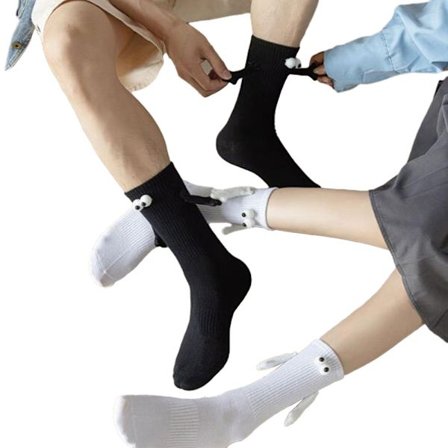 To Par Magnetiske Håndholdende Sokker