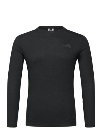 The North Face M Easy L/S Crew Neck - Black - S