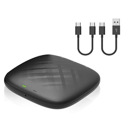 SM6115 CarPlay Ai Box Trådlös Adapter Carplay Android Auto Portabel Carplay