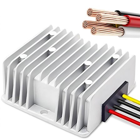 Spændingskonverter DC 18V til 12V, Bil Strømforsyning, Spændingsregulator, Stabilisator
