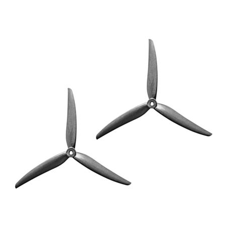 1 set kevyet 3-siipiset potkurit 7037/8040/8060/9045/1050 Carbon Nylon -potkurit FPV-kilpadrooneille