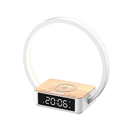 LED-sengelampe, bordlampe, natlampe, 3 lysstyrkeniveauer og Wi