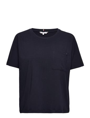 Rlx Round-Nk Top Ss T-shirt Top Navy Tommy Hilfiger