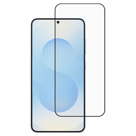 SKALO Samsung S25 Edge FULL-FIT Hærdet Glas Skærmbeskyttelse - Sort