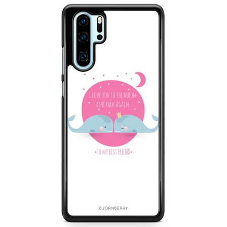 Bjornberry Hårdskal Huawei P30 Pro - Love You To The Moon