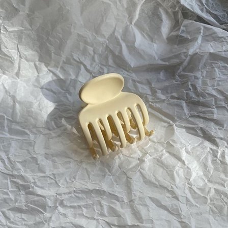 8 stk. 1,6 tommer hårklemmer til tyndt hår, mellemstørrelse, ikke-glid, mat