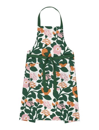 Marimekko Home Pieni Green Green Apron - Green - 84X85CM