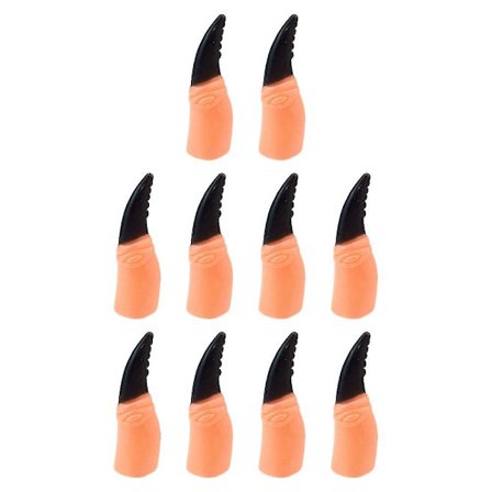 Halloween dekorativa häxa fingernagel klor Praktisk fingernaglar trick rekvisita för Cosplay kostymfest